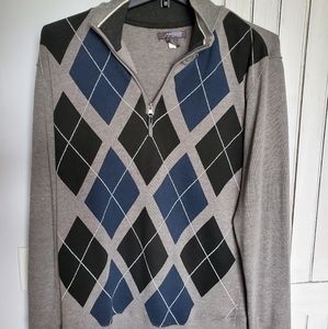 Method Men's Large 1/4 Zip sweater